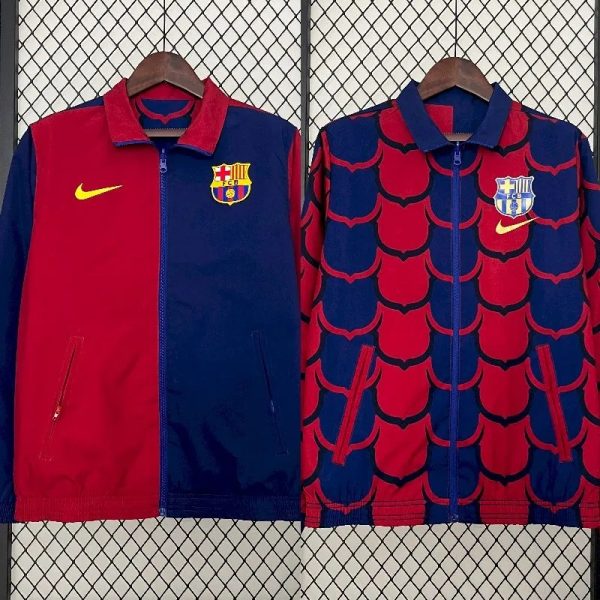 Barcelona 2024-25 Double-Sided Windbreaker