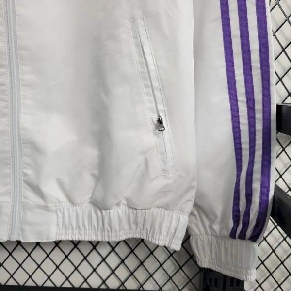 Real Madrid 2023-24 Double-Sided Windbreaker - Image 10