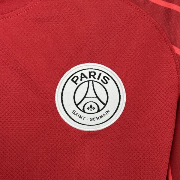 Paris Saint-Germain 2025/26 Red Goalkeeper Long Sleeves Jersey - Image 6