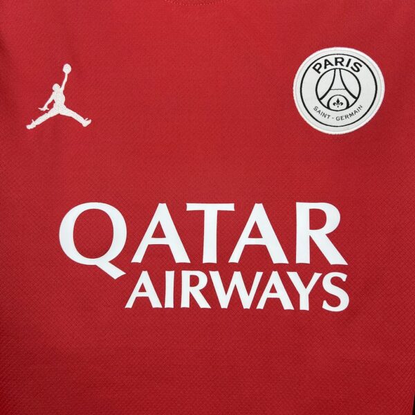 Paris Saint-Germain 2025/26 Red Goalkeeper Long Sleeves Jersey - Image 5