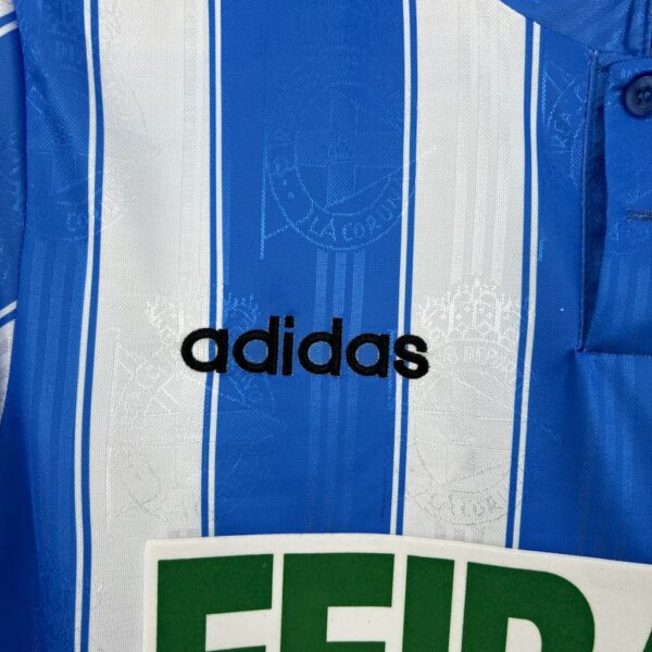 Deportivo De La Coruna 1997/98 Home Retro Jersey - Image 7