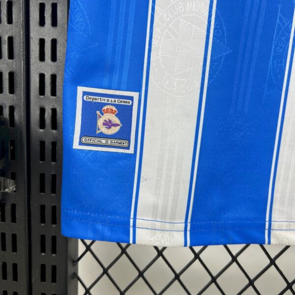 Deportivo De La Coruna 1997/98 Home Retro Jersey - Image 4