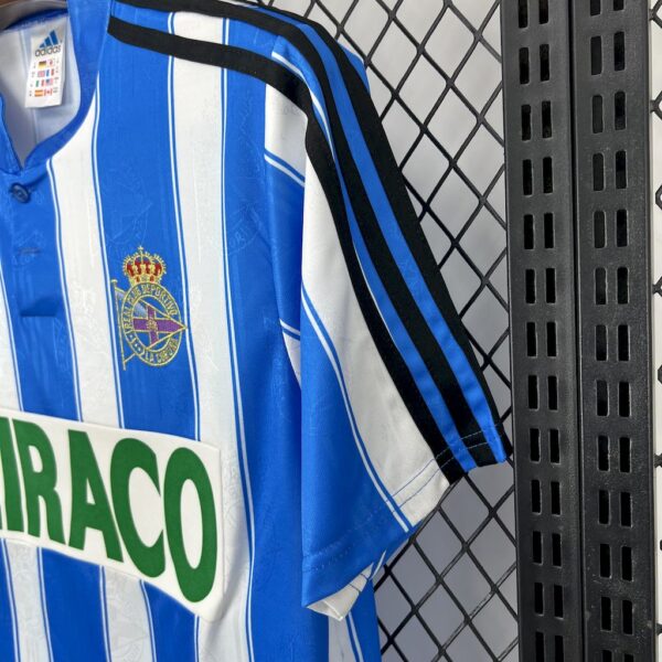 Deportivo De La Coruna 1997/98 Home Retro Jersey - Image 3