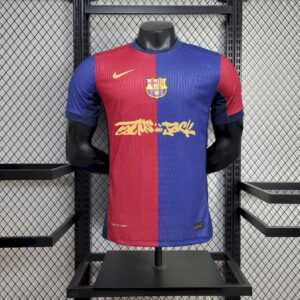 Barcelona 2024/25 Travis Scott Edition Home Jersey Player Version