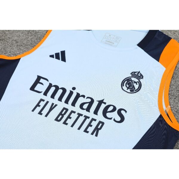 Real Madrid 2024/25 Adult Tank Top+Short 418 - Image 5