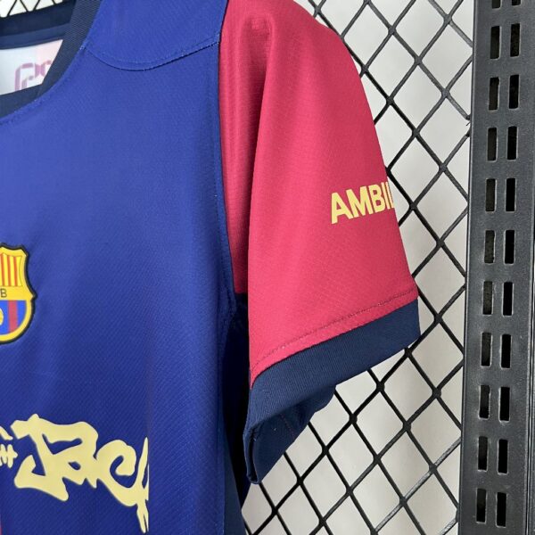 Barcelona 2024/25 Travis Scott Edition Home Jersey - Image 5