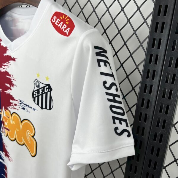 Neymar Da Silva Santos J¨²Nior 2025/26 Barcelona-Santos Jersey - Image 3