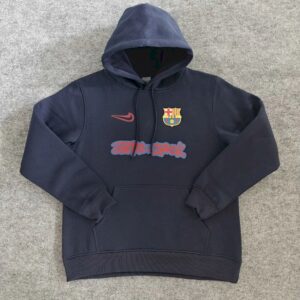 Barcelona 2025 Travis Scott Edition Royal Blue  Football Hoodie